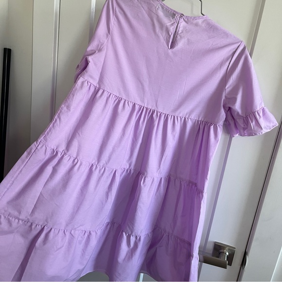 Missguided+ Purple Tiered Ruffled Sundress - Picture 10 of 10